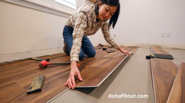 Vinyl flooring Qatar